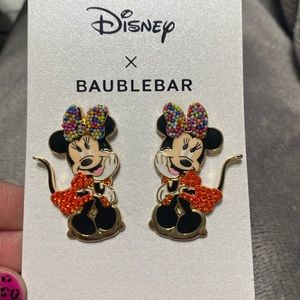 Disney Bauble Bar Minnie Mouse earrings